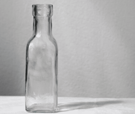 botella cristal